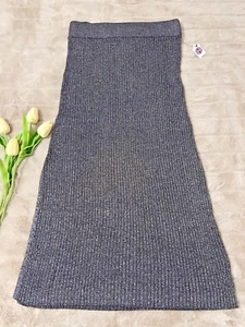 White + Warren - Rock - Lurex gerippt - Damen Größe M - siehe Beschreibung** - Bild 1 von 6