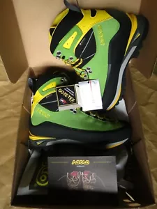 ASOLO Elbrus GV ML Limette - Damen Bergsteigen Trekking Wanderstiefel £249 - Bild 1 von 7