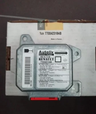 CENTRALINA AIRBAG ORIGINALE RENAULT MEGANE I '95-'99 COD 7700423184B (S) - Immagine 1 di 4