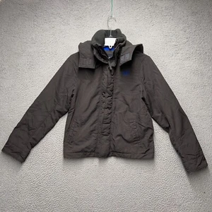 Abercrombie Jacket Youth Boys XL Gray Full Zip Long Sleeve Hooded Outdoor Ski - Picture 1 of 12