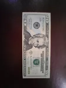 20 Dollar Bill 2017 - ** STAR NOTE ** Rare - Picture 1 of 4