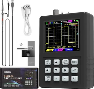 DSO1C81 2,8 Zoll Hand-Digitaloszilloskop 80Mhz 250Msa/s Oszilloskop - Bild 1 von 17