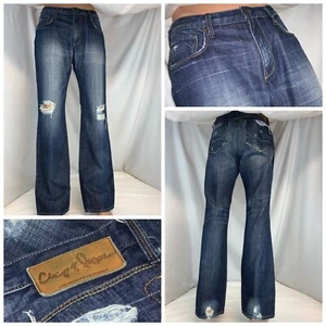 Chip & Pepper Jeans 33x33 Medium Cotton Distressed Ike Nifus Made USA YGI K0-85 - Picture 1 of 12