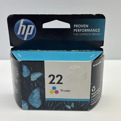 Cartucho de tinta original HP 22 (C9352AN) - Tricolor - Nuevo - Exp. AGOSTO 2015 Foto 1 de 4