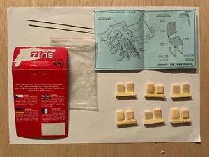 1/35 CMK B35027 : PIECES DETAIL SIEGE CAMION MORRIS C8 FAT CMP CHEVROLET FORD - Imagen 1 de 1