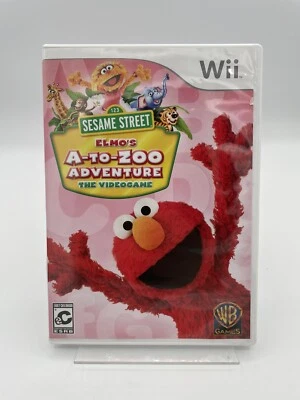 Sesame Street Elmo's A-to-Zoo Adventure | Nintendo Wii | CIB | Probado y funciona Foto 1 de 3