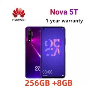 Huawei nova 5T Dual SIM 256GB +8GB 4G Unlocked Global Version Phone -New Sealed - Picture 1 of 16