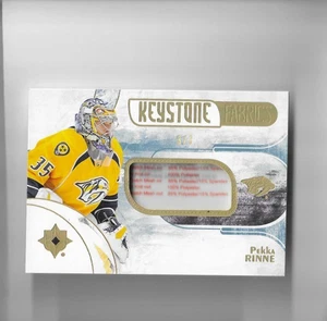 2016-17 ULTIMATE COLLECTION KEYSTONE FABRICS PEKKA RINNE LAUNDRY TAG 3/3 - Picture 1 of 2