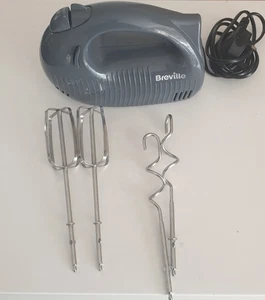 Breville VFM034 Flow Hand Mixer Safe And Eject At The Touch Of A Button Grey - Picture 1 of 1
