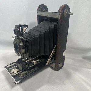 Pocket Eastman Kodak Junior No 1 A Vintage Folding Camera Bellows Nice Opens - Picture 1 of 24
