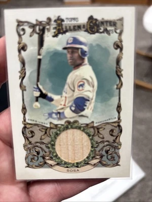 2025 Topps Allen & Ginter Sammy Sosa Bat Relic AGR-SS Cubs Foto 1 de 2