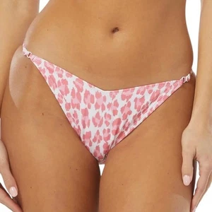 Traje de baño de bikini con estampado animal violeta rosa talla XS Sundazed para mujer - Imagen 1 de 2