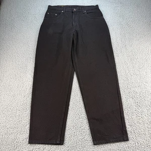 Levi's 560 Jeans Size 34x30 Black Made in USA 1995 Loose Fit Tapered Leg Levis - Picture 1 of 13