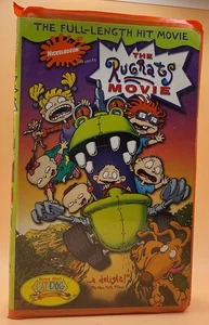 The Rugrats Movie VHS 1998 Nick Orange Tape Clamshell **Buy 2 Get 1 Free** - Picture 1 of 4