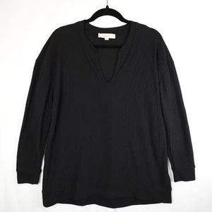 Top térmico tejido gofre loft para mujer grande manga larga suave elástico camisa capa - Imagen 1 de 9