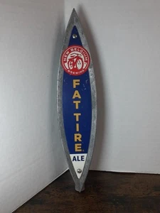 "Mango de grifo de cerveza de barril Fat Tire Ale nuevo Bélgica metal para elaborar cerveza 11""" - Imagen 1 de 8