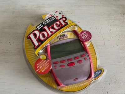 Radica Games Poker Pantalla Grande Electrónico Portátil 3 Juegos en 1 Juego Foto 1 de 4