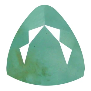 Corte triangular de 4,56 quilates (12 x 11 mm) (sin calefacción) grandidierita verde azulado - Imagen 1 de 1