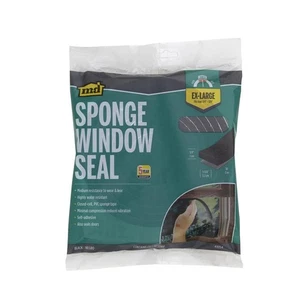Cinta de espuma de goma esponja de alta densidad negra M-D Building Products 43154 10 L ft. - Imagen 1 de 1