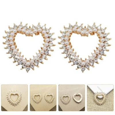  10 Pcs Pearl Embellishments Jewelry Making Charms Rhinestones for Crafts - Image 1 of 4