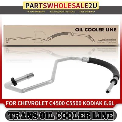 Transmission Oil Cooler Assy Line for Chevrolet GMC C4500 C5500 Kodiak V8 6.6L - Image 1 of 4