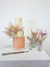 Round Cake Board, Clear Gloss Finish 3mm Acrylic, Sizes 7' 9' 11' 13' 15' 17'