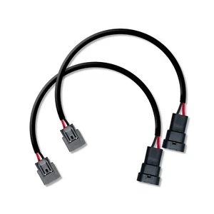 HID Ballast Power Plug Wire Harnesses for Acura TL TSX ILX RDX | Pack of 2 - Picture 1 of 6