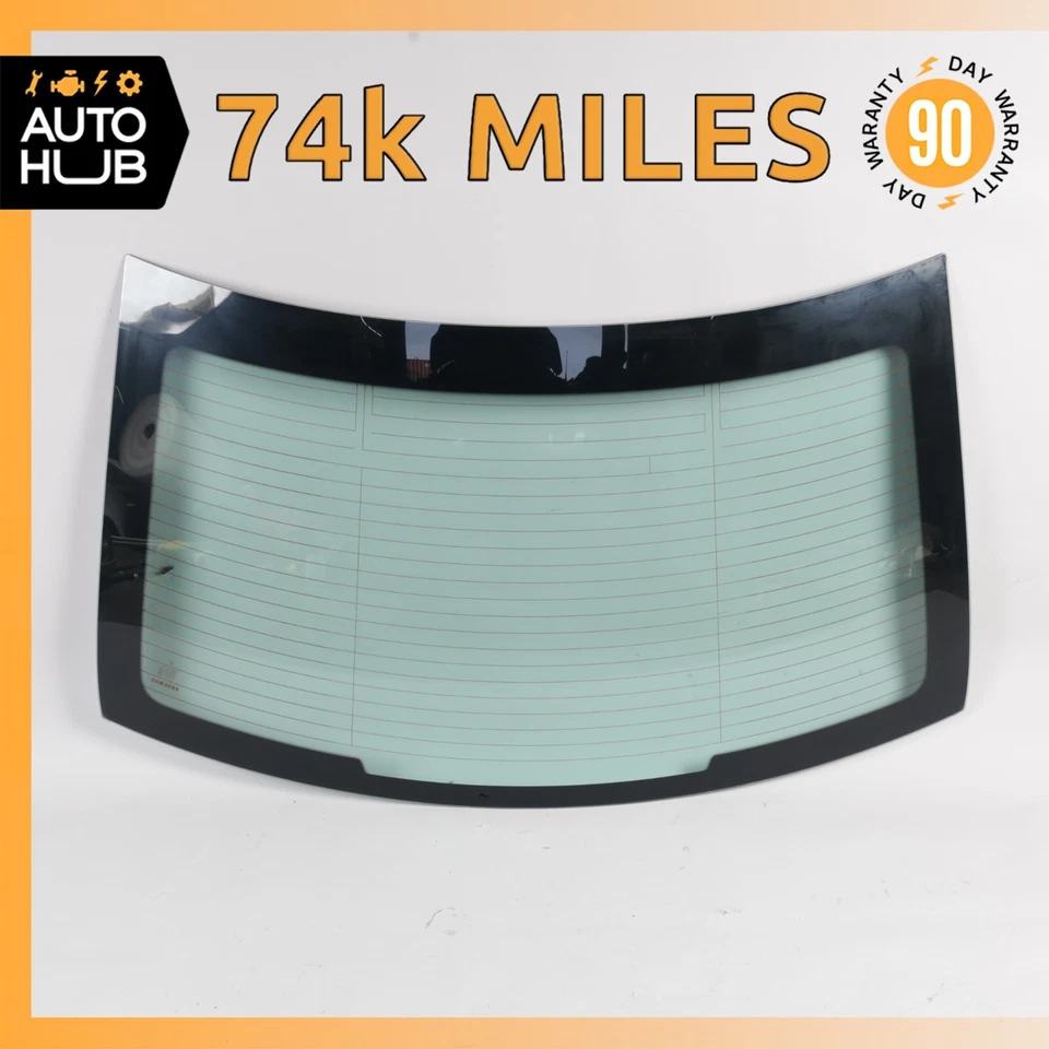12-15 Mercedes W204 C250 C350 C63 AMG Parabrisas Trasero Ventana Vidrio OEM 74k Foto 1 de 4