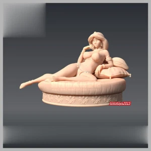 1/64 Beauty Princess Bikini Scene Prop Minatures Figure For Cars Vehicles Toy - Picture 1 of 8