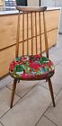 New Seat Cushions For Ercol Dining Chairs Luxury Plush Velvet Tropical Hot Pink