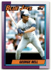 1990 TOPPS GEORGE BELL TORONTO BLUE JAYS #170
