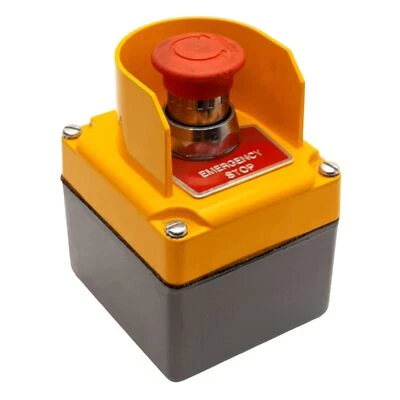 Square D 9001KYG1Y2 Series G E-Stop Enclosure Pushbutton, 30mm, 1NC - Image 1 of 4