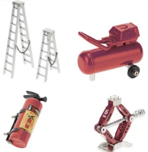 DKKY 1/10 Model Car Sl...tinguisher Jack (Black) Ladder 🔥 - Picture 1 of 3