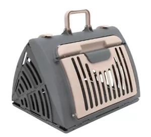 SportPet Designs Foldable Travel Cat Carrier Front Door Plastic Collapsible New - Picture 1 of 5