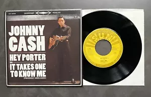 7“ Johnny Cash - Hey Porter / It Takes One To Know Me - US SUN / Columbia - Bild 1 von 2