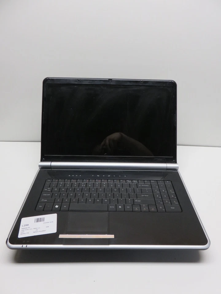 Portátil Gateway NV7802u Intel Core 2 Duo T6600 4 GB de RAM sin disco duro ni batería Foto 1 de 4