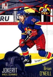 2016-17 Finnish Jokerit Helsinki Sereal #B19 Brian Oneill