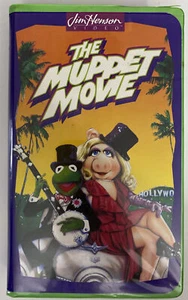 The Muppet Movie (VHS, 1995) Jim Henson Vintage Green Clamshell Pre-owned - Picture 1 of 7