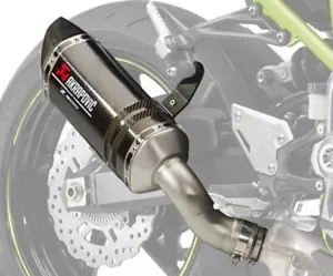 Kawasaki Z900 2020-2024 Akrapovic Carbon Sports Exhaust Slip On New 258EXP0101 - Picture 1 of 5