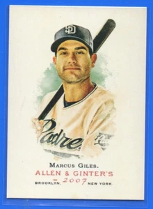 2007 Topps Allen and Ginter #281 Marcus Giles Padres - Picture 1 of 2