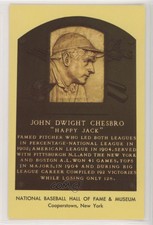 1964-1981 National Baseball Hall of Fame and Museum Postcards Jack Chesbro HOF