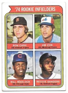BILL MADLOCK 1974 TOPPS ROOKIE INFIELDERS 600 CHICAGO CUBS PITTSBURGH PIRATES - Picture 1 of 1