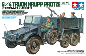 Tamiya 35317 1/35 Scale Military Model Kit German Kfz.70 6x4 Truck Krupp Protze - Picture 1 of 1