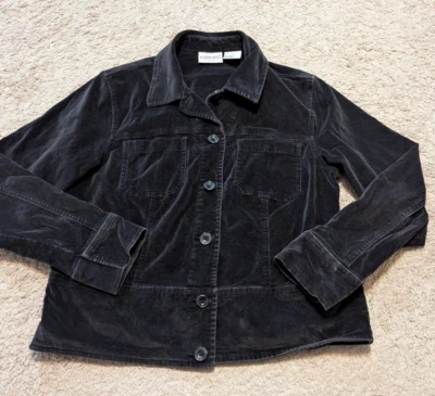 Chaqueta Blazer De Colección Moda Bug Terciopelo Talla S Negra Oscura Academia Grunge Gótica Y2K Foto 1 de 4