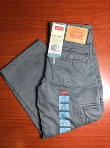 Levi's Kids Boys Straight Leg Cargo Pant Regular - Size 4 - 815364 GG0 - Picture 1 of 4