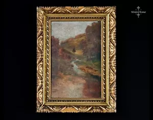 Superb Antique Signed "John Chalmers" Impressionist Scottish Landscape Painting - Picture 1 of 9