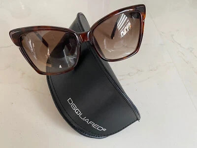 Dsquared2 Women’s Sunglasses DQ0098 52F  59*17 140 Dark Havana - Image 1 of 3
