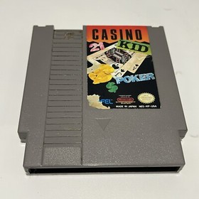 Casino Kid (Nintendo NES, 1989) Cartridge Only Authentic Tested