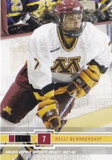 2007-08 Minnesota Golden Gophers Womens #6 Kelli Blakenship