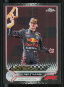 2022 Topps Chrome Formula 1 #159 Max Verstappen GPW - Picture 1 of 2